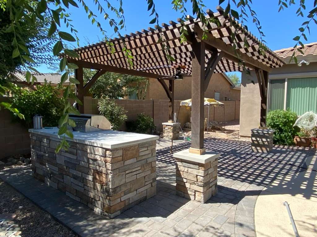Pergola & BBQ project