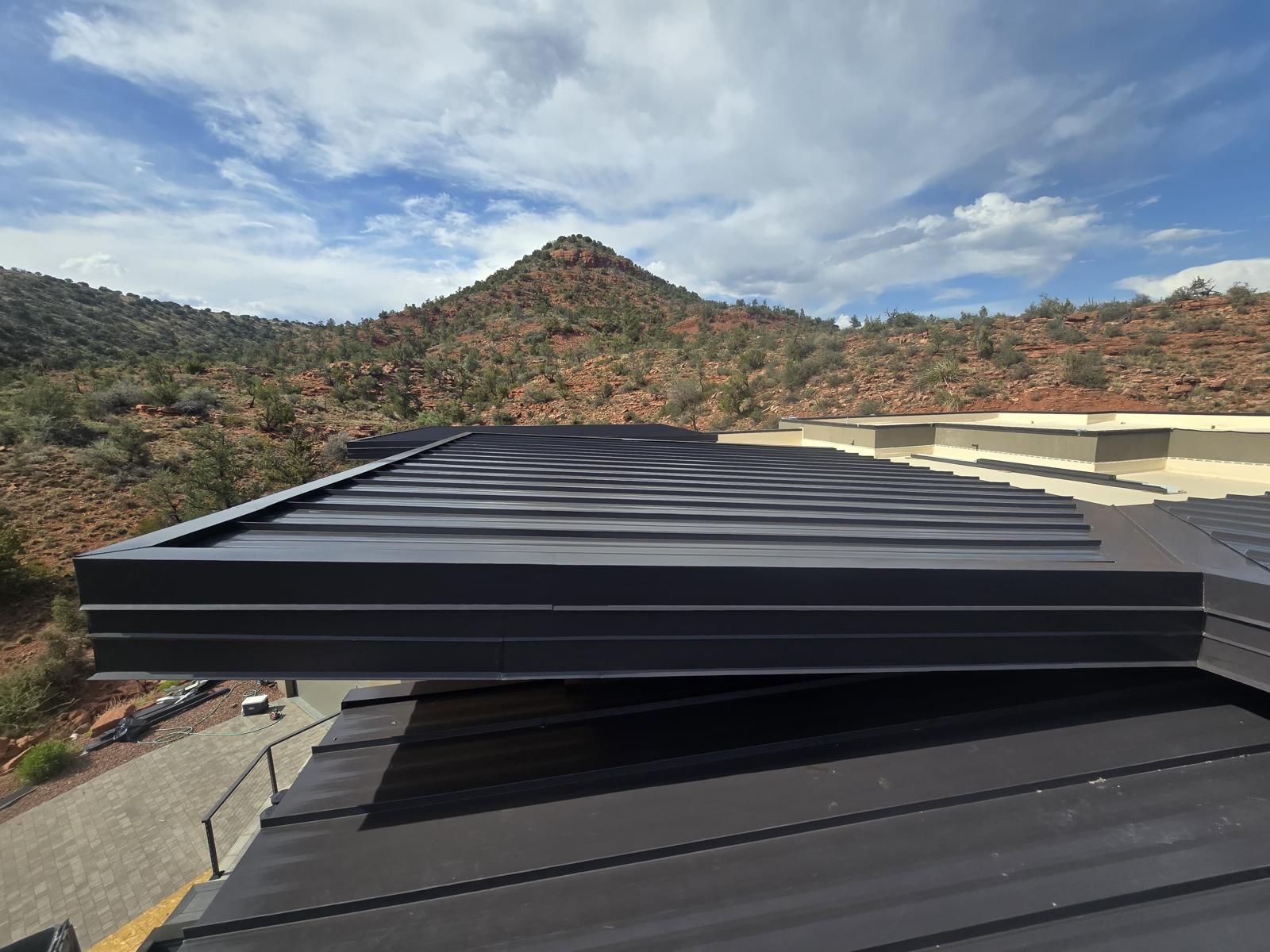 Metal Roofing project